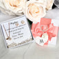 "Pandora" - Bridesmaid Necklace and Earrings Set - Available in Rose Gold, Silver and Yellow Gold
