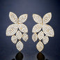 "Lucienne" - Cubic Zirconia Bridal Earrings - Available in Silver, Rose Gold and Yellow Gold