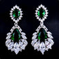 Adrienne - Cubic Zirconia Bridal Earrings - More Colors