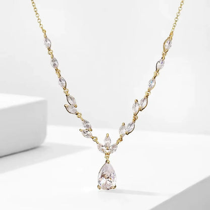 Cody - Cubic Zirconia Bridal Jewelry Set - Available in Silver, Rose Gold and Yellow Gold