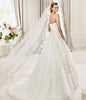 "Silva" - Lace Edge Cathedral Bridal Veil - Available in White and Ivory