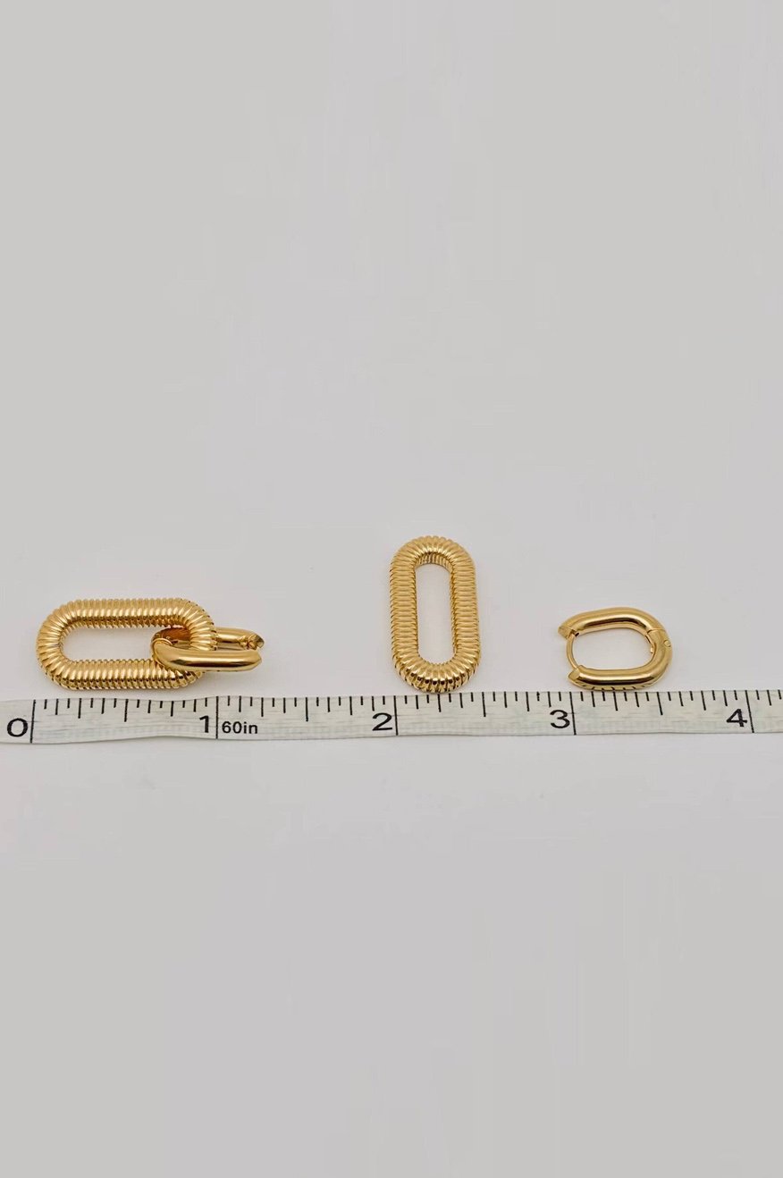 Gold-Plated Earrings -clearance