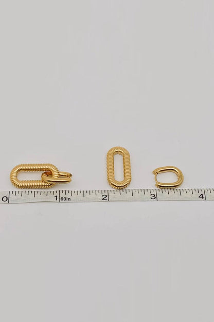 Gold-Plated Earrings -clearance