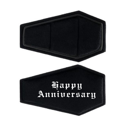 Personalized Coffin Necklace Jewelry Box