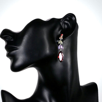 Eva - Pastel Cubic Zirconia Earrings