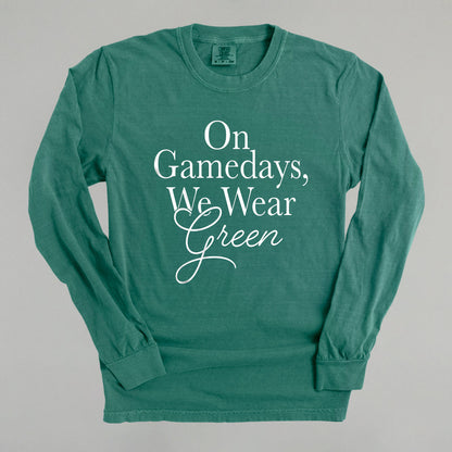 On Gamedays, We Wear Green