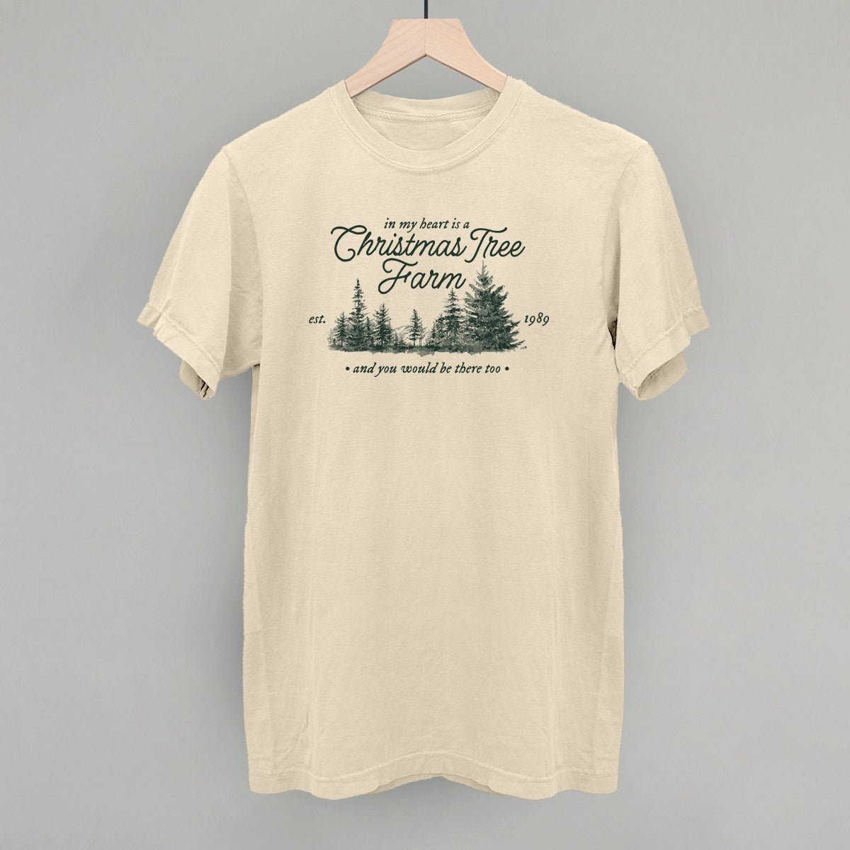 In My Heart Is A Christmas Tree Farm (Green)