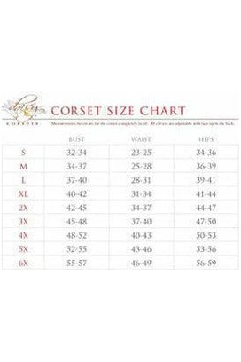 Top Drawer 6 PC Sexy Pink Princess Corset Costume
