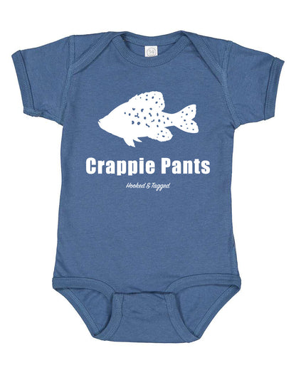 Crappie Pants Onesie