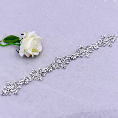 Oracle - Silver Crystal Bridal Belt