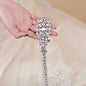 Shayna - Silver Crystal Bridal Belt/Sash