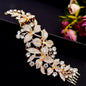 Ariel - Austrian Crystal Bridal Hair Comb - Available in Silver, Rose Gold and Yellow Gold
