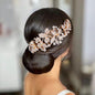 Ariel - Austrian Crystal Bridal Hair Comb - Available in Silver, Rose Gold and Yellow Gold