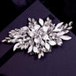 "Mikayla" - Crystal Bridal Hair Comb - Available in Silver, Rose Gold and Yellow Gold
