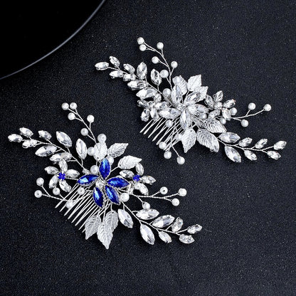 "Marina" - Pearl and Crystal Bridal Hair Comb - More Colors