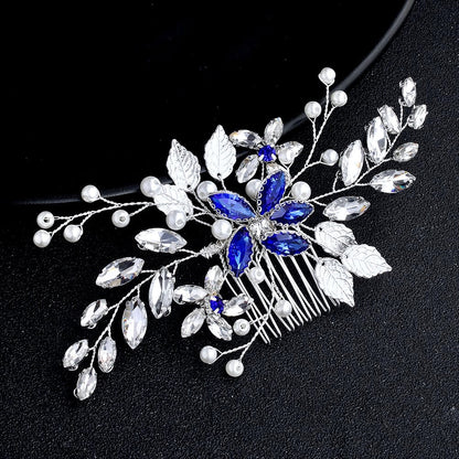 "Marina" - Pearl and Crystal Bridal Hair Comb - More Colors