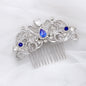 "Meara" - Crystal Bridal Hair Comb - Available in Rose Gold, Yellow Gold and Silver