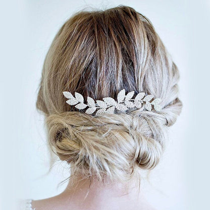 "Cheyenne" - Crystal Bridal Hair Comb - Available in Rose Gold, Silver and Yellow Gold