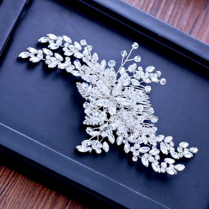 "Olana" - Austrian Crystal Bridal Hair Comb