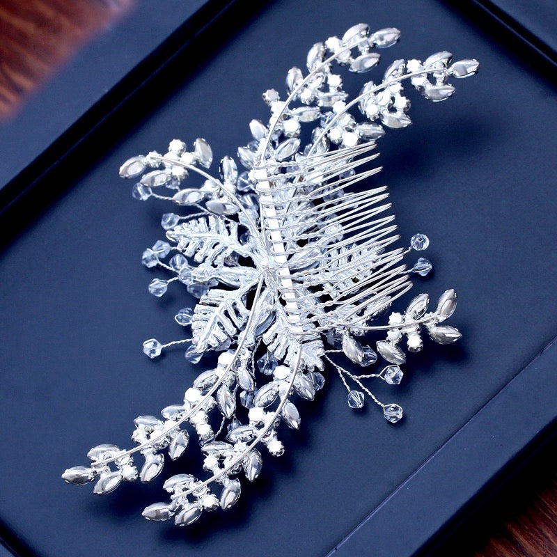 "Olana" - Austrian Crystal Bridal Hair Comb