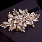 "Mikayla" - Crystal Bridal Hair Comb - Available in Silver, Rose Gold and Yellow Gold