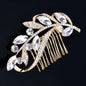 "Dana" - Crystal Bridal Hair Comb - Available in Silver and Gold