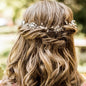 Ellie - Crystal Bridal Headband / Vine