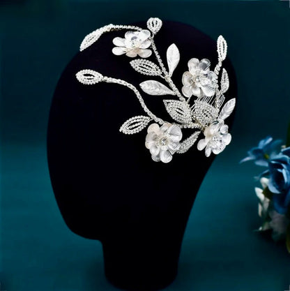 Cecilia - Crystal Bridal Headdress