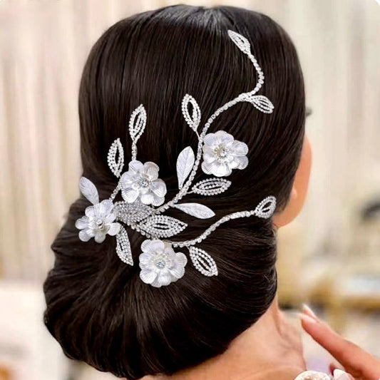 Cecilia - Crystal Bridal Headdress