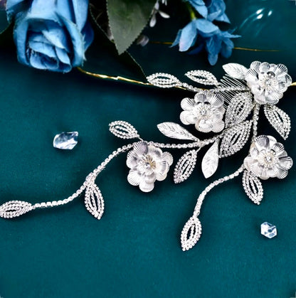 Cecilia - Crystal Bridal Headdress