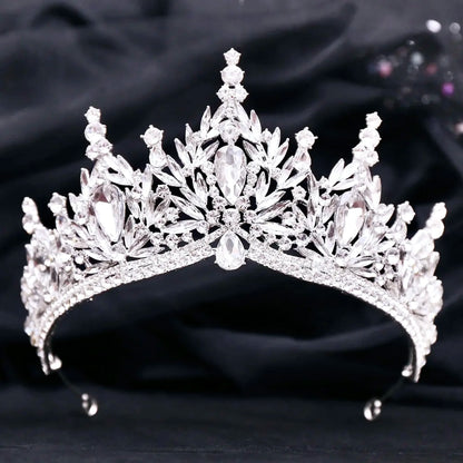 Manohla -  Crystal Wedding Tiara - More Colors
