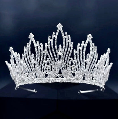 Edyta - Wedding Crystal Tiara
