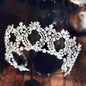 Everleigh - Pearl and Crystal Bridal Tiara - Available in Gold and Silver