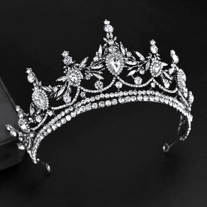 "Antoinette" - Baroque Wedding Tiara - Available in Antique Gold and Silver