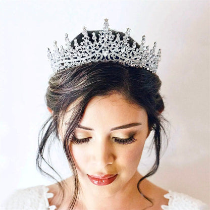 Rosamund - Baroque Bridal Tiara - More Colors