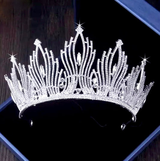 Edyta - Wedding Crystal Tiara