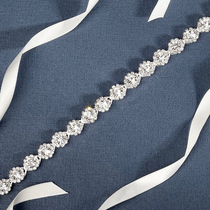 Soleil - Crystal Bridal Belt - available in Silver, Rose Gold and Yellow Gold
