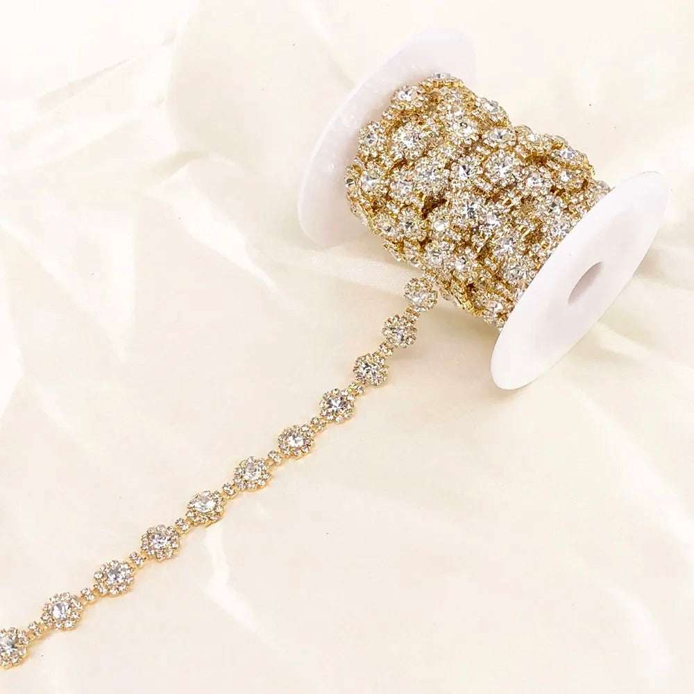 Soleil - Crystal Bridal Belt - available in Silver, Rose Gold and Yellow Gold