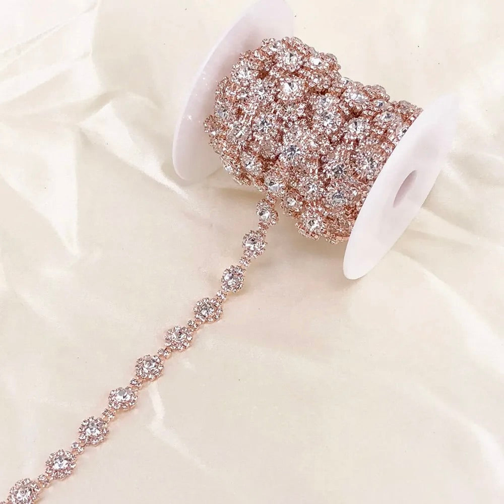 Soleil - Crystal Bridal Belt - available in Silver, Rose Gold and Yellow Gold