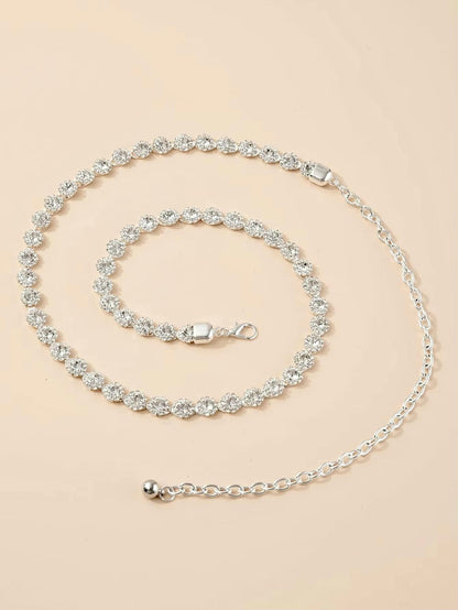 Dana - Crystal Bridal Chain Belt