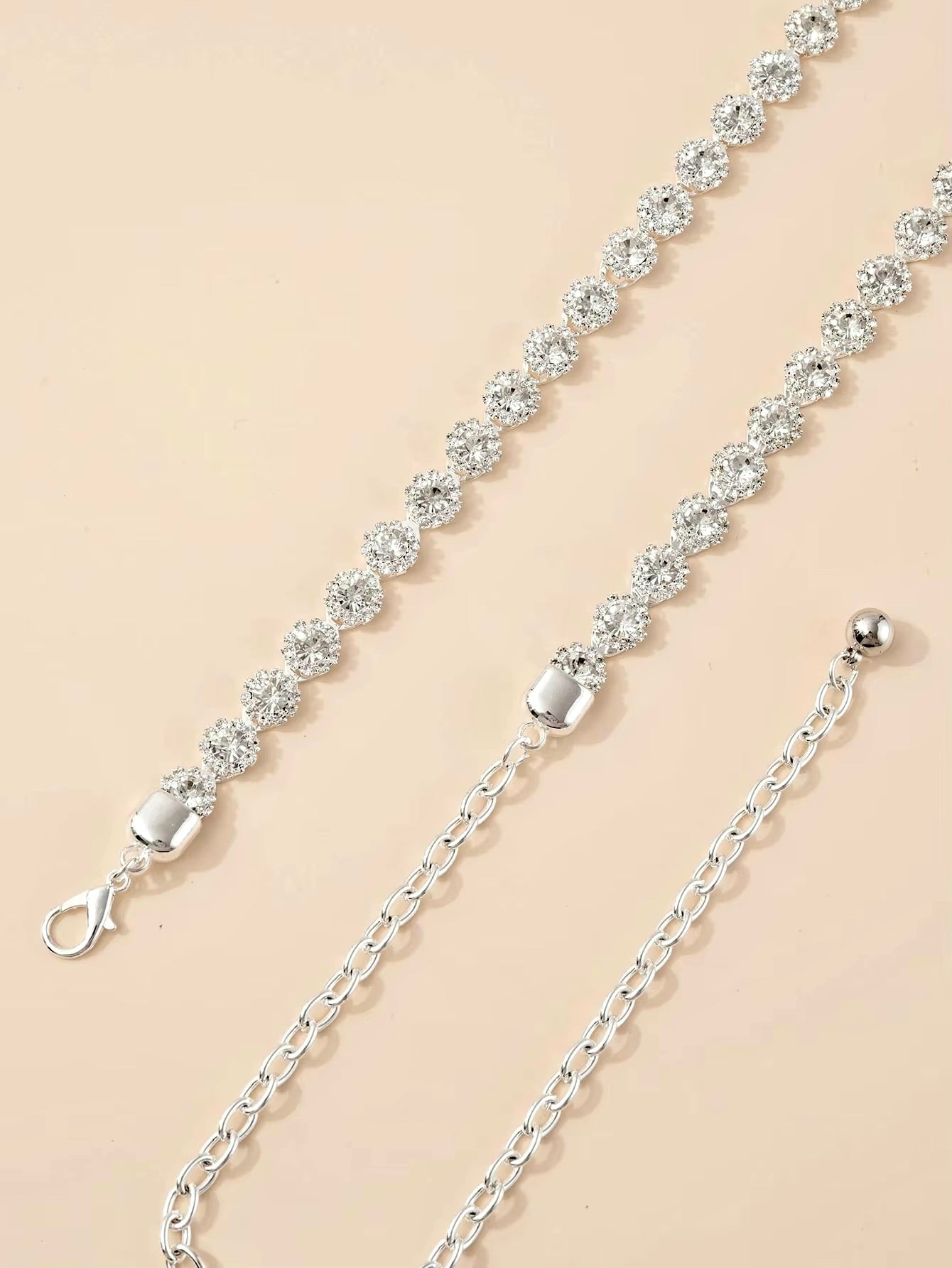 Dana - Crystal Bridal Chain Belt