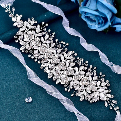 Miranda - Crystal Bridal Hair Accessory - Available in Silver, Yellow Gold and Rose Gold