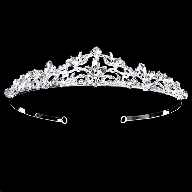 Kenna - Crystal Bridal Tiara - Available in Rose Gold and Silver