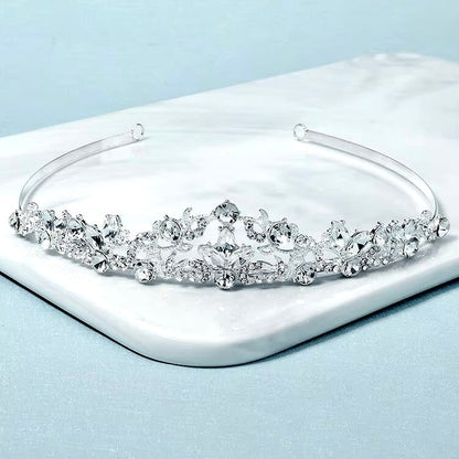 Kenna - Crystal Bridal Tiara - Available in Rose Gold and Silver