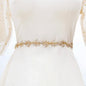 Uma - Crystal Wired Bridal Belt - Available in Silver, Rose Gold and Yellow Gold