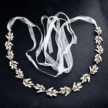 Uma - Crystal Wired Bridal Belt - Available in Silver, Rose Gold and Yellow Gold
