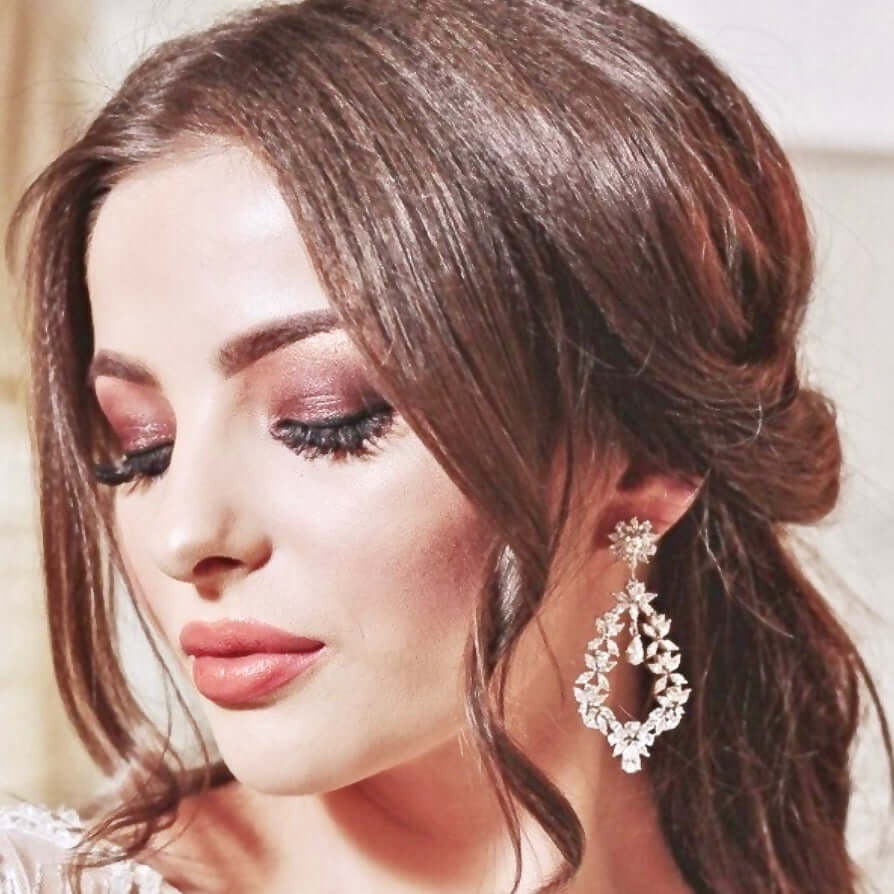 Addison - Cubic Zirconia Bridal Earrings