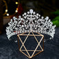 Ananda - Cubic Zirconia Bridal Tiara - Available in Silver, Yellow Gold and Rose Gold
