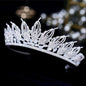 Elaine -  Cubic Zirconia Wedding Tiara - Available in Silver and Gold