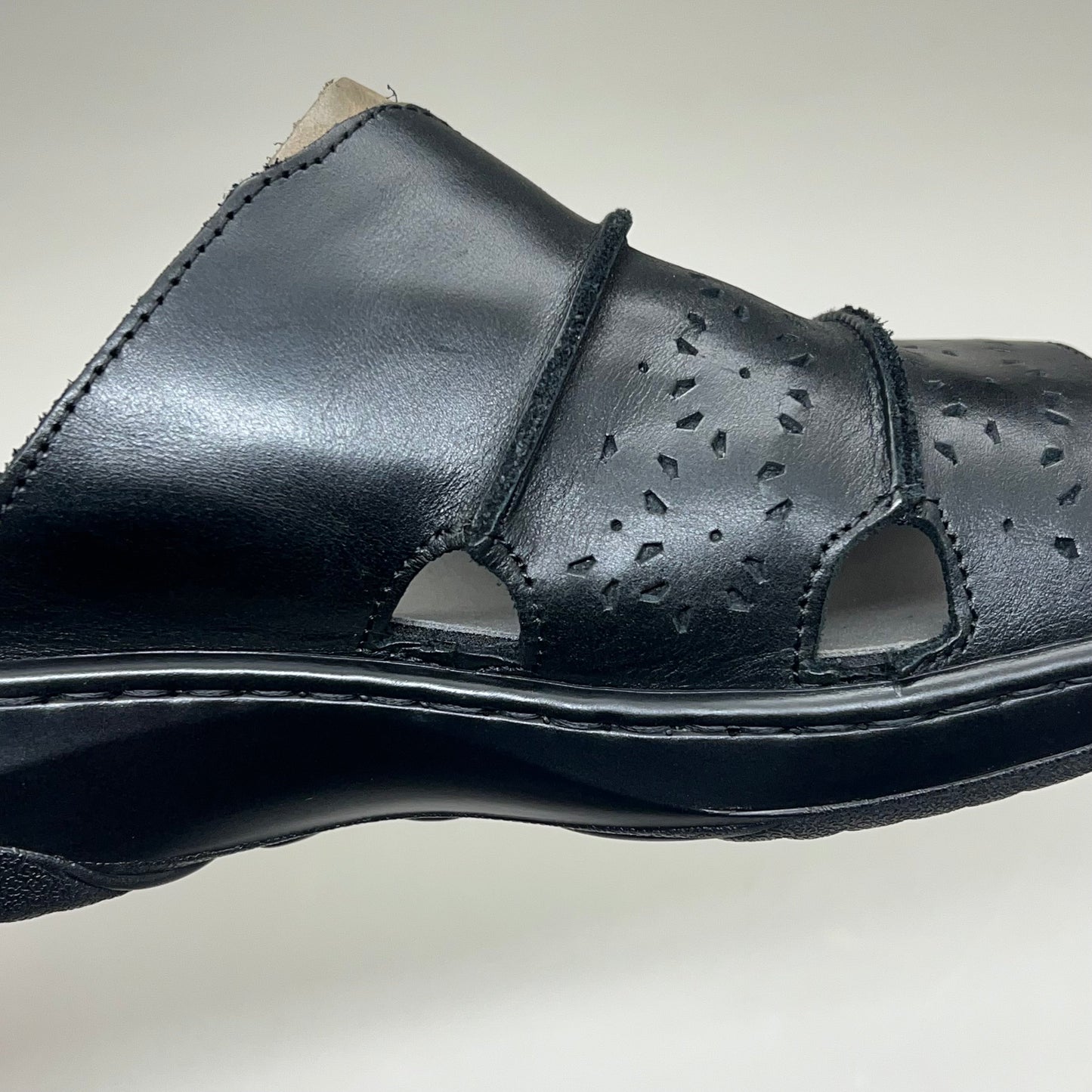 PROPET Gertie Supportive Sandal Orthotic Women's Sz 11 Width W(D) Black WSO041L